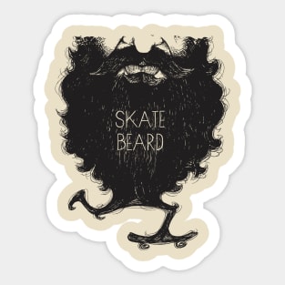 SkateBeard Sticker